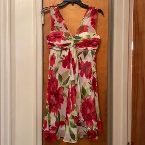 Donna Ricco summer floral dress. size 4P